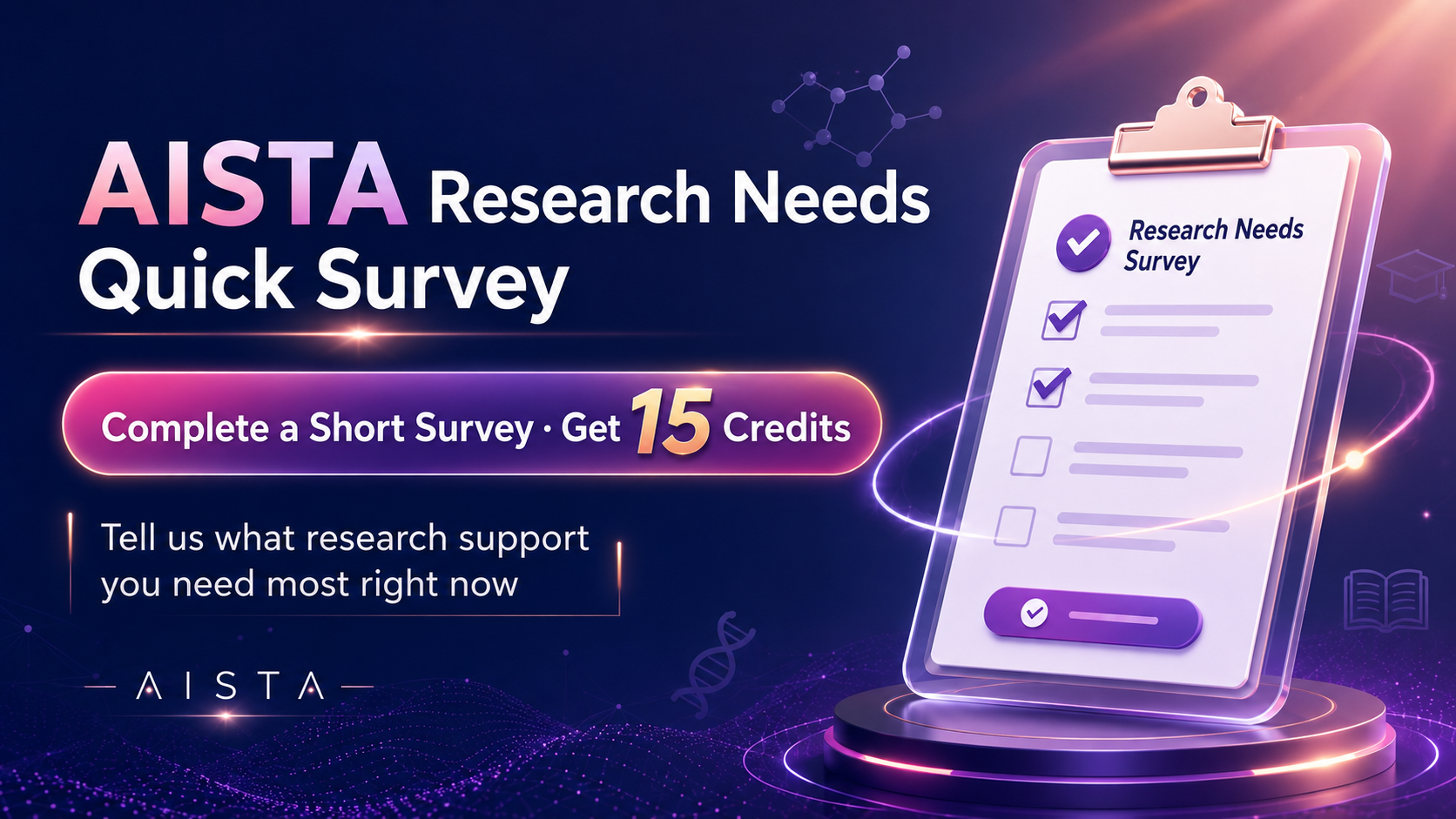 AISTA Research Needs Quick Survey